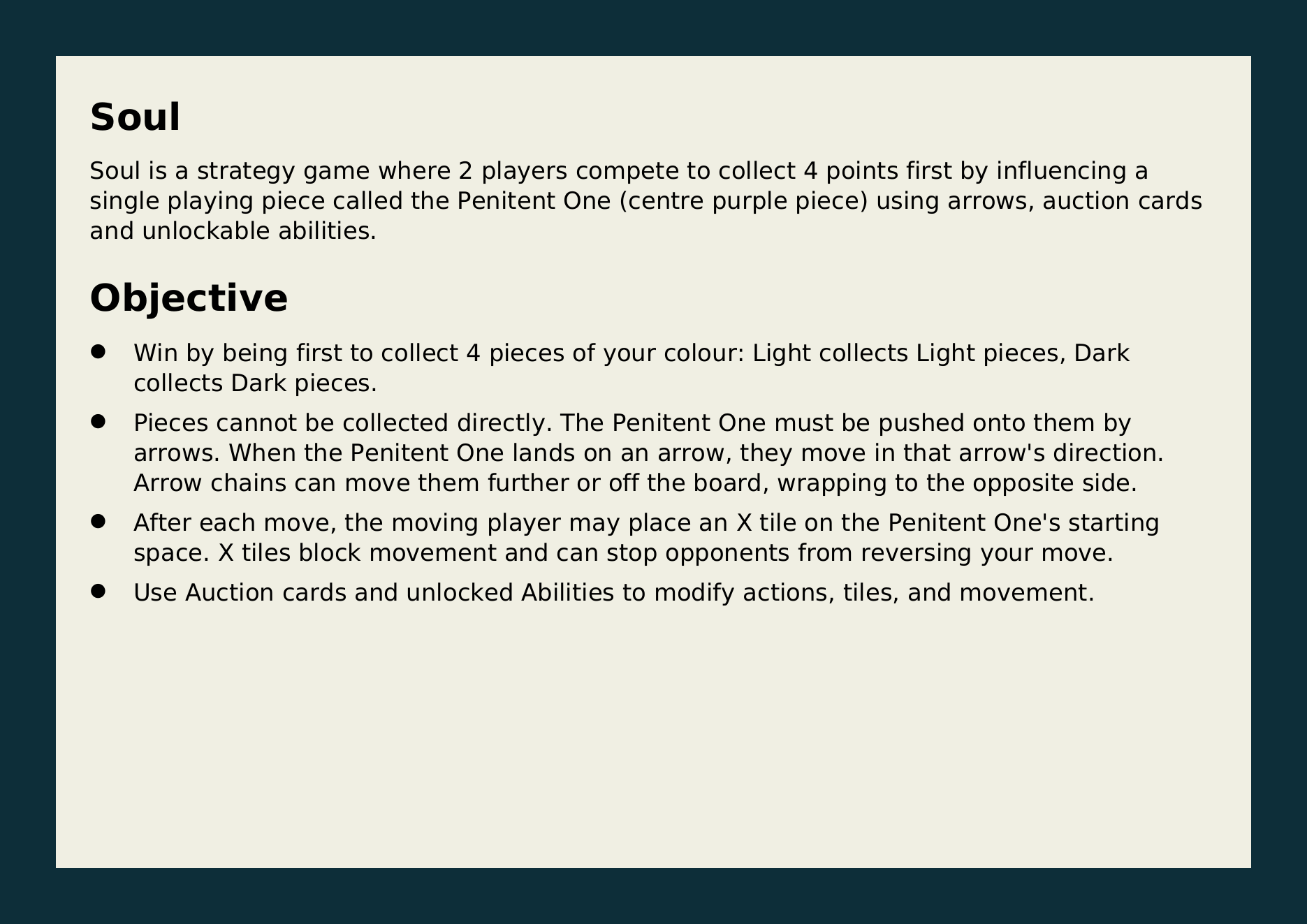 Soul Objective rules page